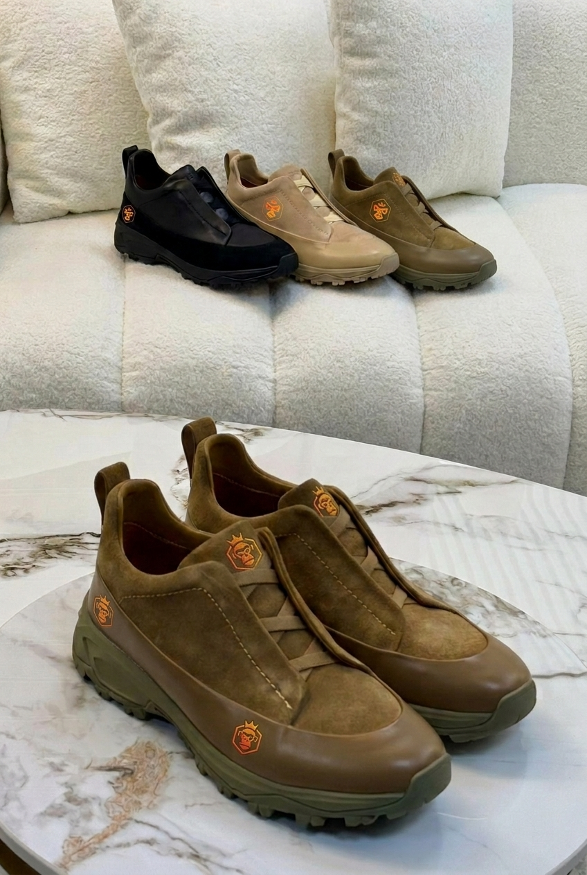 Olive Green High-Top Triple Stitch™ SECONDSKIN Sneakers