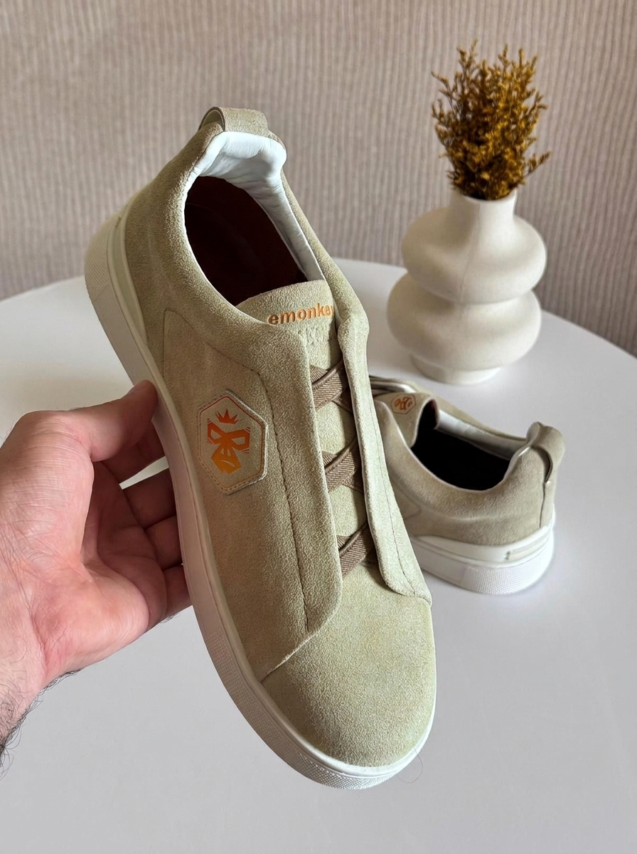 Olive Green Light Stitch™ SECONDSKIN Sneakers