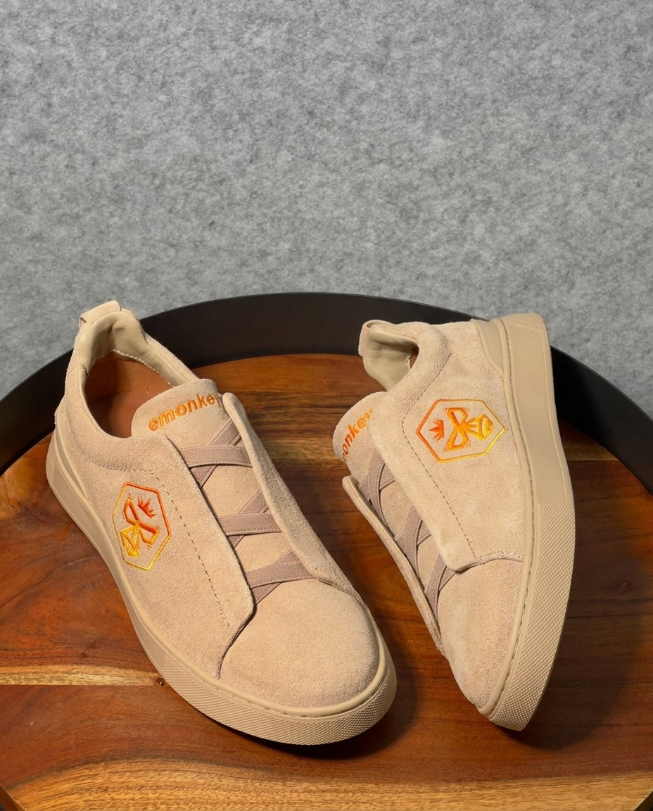 Taupe Triple Stitch™ SECONDSKIN Sneakers