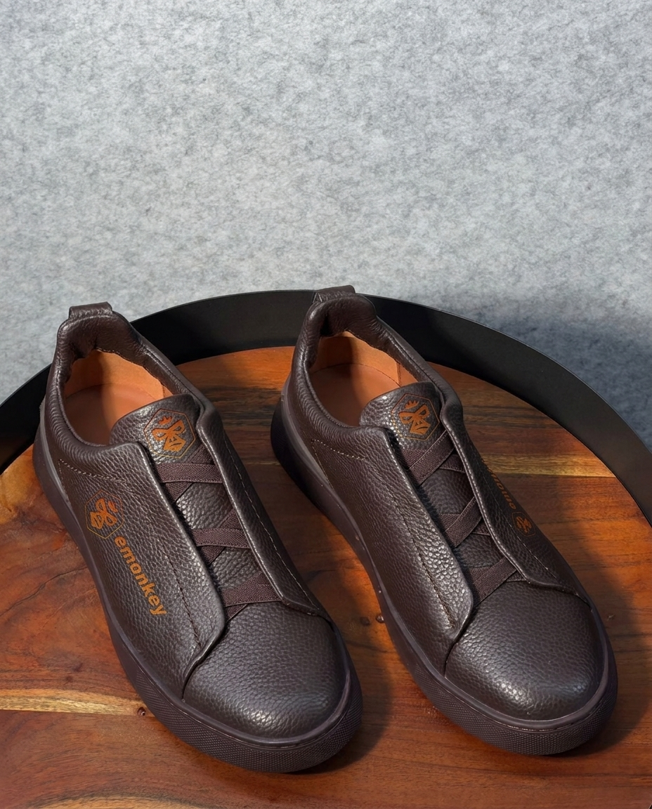 Brown Full Triple Stitch™ SECONDSKIN Sneakers