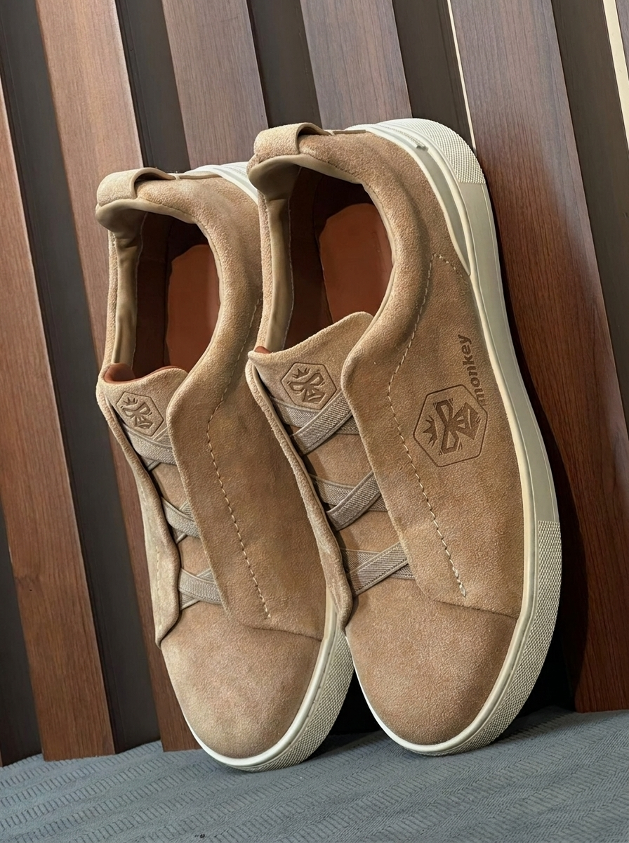 Beige Triple Stitch™ Sneakers
